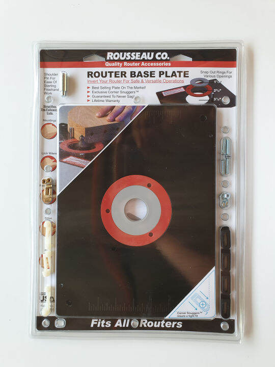 ROUSSEAU Router Base Plate 3509, 9Inch x 12Inch x 3/8Inch Lazada PH