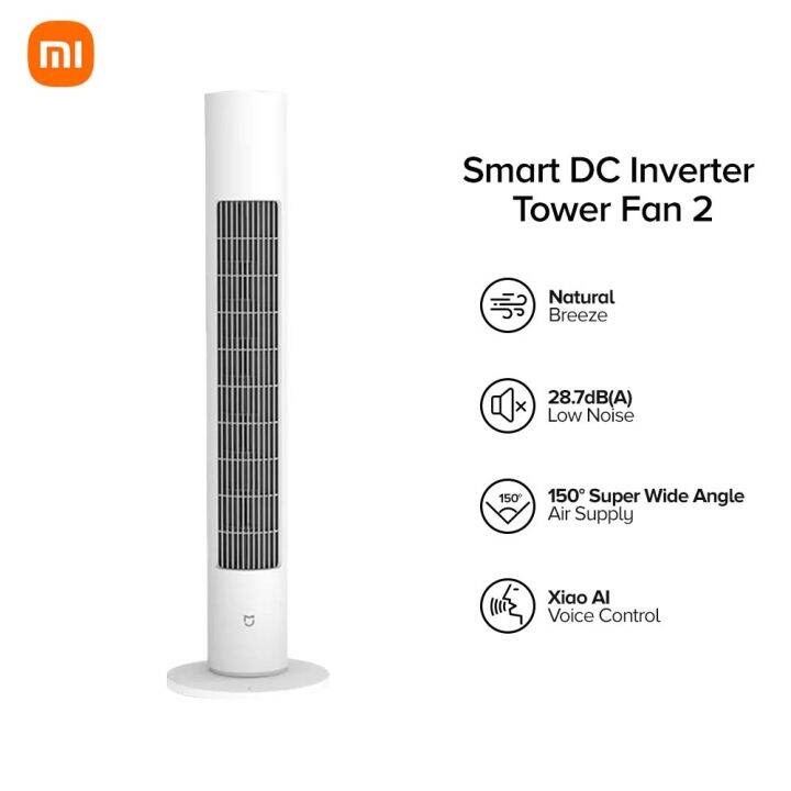 XIAOMI Mijia Smart DC Inverter Tower Fan2 Air Cooler Intelligent ...