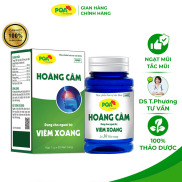 PQA Hoàng cầm hỗ trợ giúp thông mũi, giúp giảm các biểu hiện hắt hơi