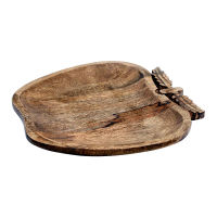 Decorative Apple Tray Mango Wood