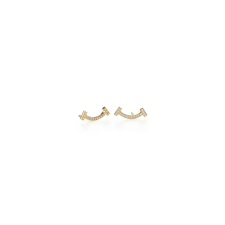 Tiffany T Series Smile Earrings | Lazada