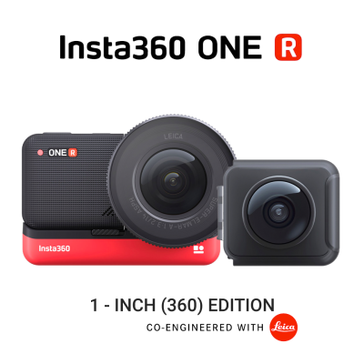 Insta360 ONE R (1-inch Edition) แอคชั่นเปลี่ยนเลนส์ได้ แอคชั่นแคมเลนส์ 1 นิ้ว(ประกันศูนย์ไทย 1 ปี)