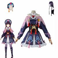 Genshin Impact Yun Jin Cosplay Japanese Chinese Opera Cute Lolita Skirt Loli Girly Coswear Costume|Genshin ผลกระทบหยุนจินคอสเพลย์ญี่ปุ่นจีนโอเปร่าโลลิต้าน่ารักกระโปรงโลลี่ Girly คอสแวร์เครื่องแต่งกาย