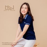 เสื้อโปโล รุ่น Rocking Horse  ?สีกรม? (หญิง)  By Doitnow  สินค้าคุณภาพ จากแหล่งผลิตโดยตรง!!