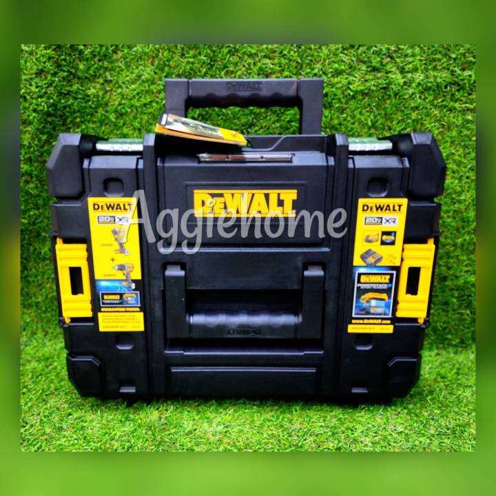 dewalt-ชุดสว่านไร้สายและไขควงกระแทก-รุ่น-dck2050p1e1t-b1-combo-pack-dc850-dcd805-พร้อมแบตและแท่นชาร์จ-ไร้แปรงถ่าน-สว่าน-ไขควง-จัดส่ง-kerry