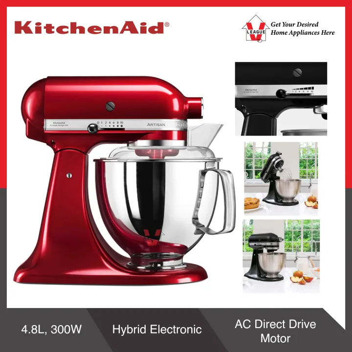 KITCHENAID 5KSM175PSBCA Artisan 4.8 L TiltHead Stand Mixer (Candy