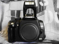 Canon EOS 350D DSLR body, (Digital Rebel XT, EOS Kiss Digital N)