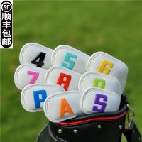 2023♗ Three-dimensional voltage process color core set of golf clubs set of rod head protective cap set of Numbers