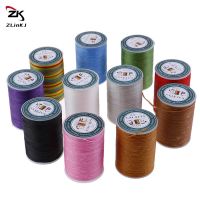 【YD】 Meters Multicolor Sewing Thread Polyester Cord Waxed Leather 0.8mm for Hand Stitching
