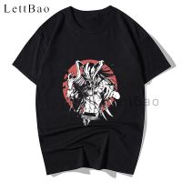 Bleach Kurosaki Ichigo Fashion Anime T-Shirt Gothic Aesthetic Streetwear Men/Tees Short Sleeved Print Funny T Shirts Print 【Size S-4XL-5XL-6XL】