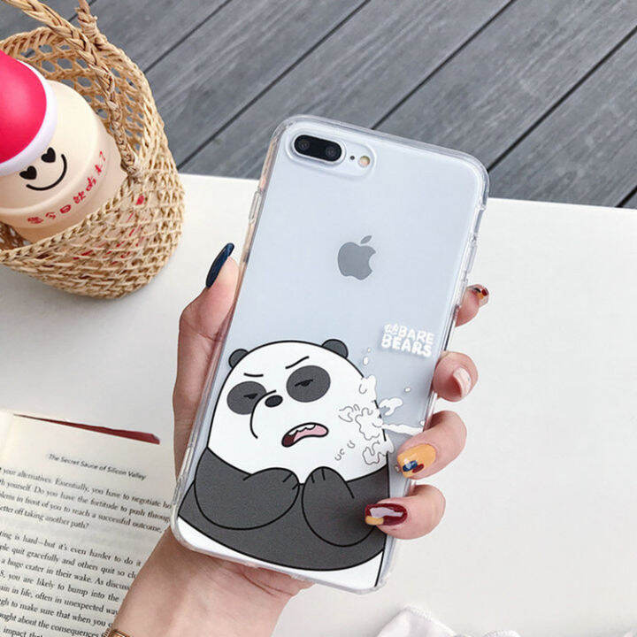 น่ารัก-หมีเปลือย-เคสโทรศัพท์มือถือ-iphone6-6s-iphone7-iphone8-iphone6plus-iphone6splus-iphone7plus-iphone8plus-เคสไอโฟน11-se-857