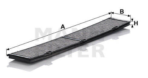 กรองแอร์-ชาโคล-bmw-series-3-e90-2004-2011-ทุกรุ่น-cabin-air-filter-mann-cuk8430-cuk-8430-sss