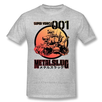 Metal Slug T Shirt For Men Fashion Printed T Shirt Funny Short Sleeve 3Xl 100 Cotton 100% Cotton Gildan