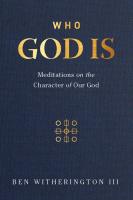 หนังสืออังกฤษใหม่ Who God Is [Hardcover]