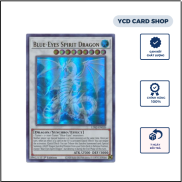 Thẻ bài Yugioh chính hãng Blue-Eyes Spirit Dragon Ultra Rare