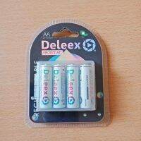 ( โปรโมชั่น++) คุ้มค่า ถ่านชาร์จ Deleex ขนาด AA 3800 mAh รุ่น Deleex-3800 mAh ชาร์จได้สูงถึง 500 ครั้ง ราคาสุดคุ้ม แบ ต เต อร รี่ แบ ต เต อร รี เเ บ ต เต อร รี่ แบ ต เต อร รี่ แห้ง