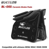 BUCKLOS BL-05S Brake Pads Ceramic MTB Bike Hydraulic Brake Disc Pads for Bicycle MTB Brake Pads Fit SHIMANO N03A N04C D02S D03S