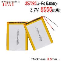 357095 3.7V 6000mAh (Polymer Lithium Ion Battery) Li-ion Battery For Tablet Pc 7 Inch MP3 MP4 357096 [ Hot sell ] ptfe51