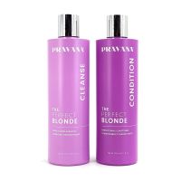 ?Pravana? ส่งฟรี แชมพูม่วง ในตำนาน พร้อมครีมนวด แชมพูเม็ดสีม่วง ล๊อคสีผม บำรุงผมทำสี Perfect Blonde Purple Shampoo