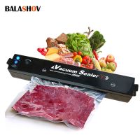 Household Eletric Vacuum Food Sealer Automatic Vacuum Packaging Machine 220V Vaccum Packer With 10Pcs Vacuum Bags Kichen Tool