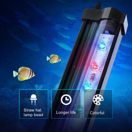 Đèn led đầy màu sắc chống nước giúp trang trí và cung cấp bong bóng oxy - ảnh sản phẩm 3