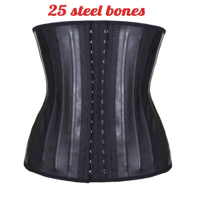 VIP MUKATU Latex Waist Trainer Corset Slimming Underwear Shapewear Women Slim Belt Body Shaper 25 Steel Boned Waist Cincher