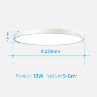 IRALAN New Modern LED Smart Ceiling Light Dimmable Home Lighing WiFi Tuya App AI Voice Control Ultrathin Surface Mounting Lamp