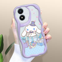 เคสเคสโทรศัพท์มือถือสำหรับ Vivo V9 Y85 1726 Vivo Y02S น่ารักเมโลดี้เคสเนื้อครีมขอบลอนเคสซิลิโคนแบบนิ่มโทรศัพท์