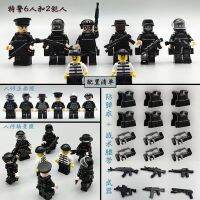 Compatible with LEGO military building blocks new special police special forces small doll Dongfeng missile car assembled toys