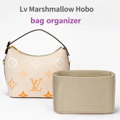 soft and light】 bag organiser storage insert for lv on my side MM PM in bag  multi pocket compartment inner lining inside bag accessories organizer