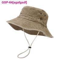 Agafgadf Verão Larga Topi Bucket Cowboy Homens Pesca Ao Ar Livre Caminas Praia Chapéus Malha Ável หมวกป้องกันแสงแดดรังสี UV