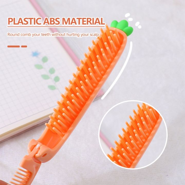2-in-1-cute-cartoon-folding-comb-kids-hairdressing-comb-anti-static-hair-brush-portable-combs-for-girls-women-hair-styling-tools