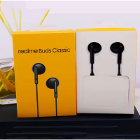 ส่งจากไทย Realme Buds Classic หูฟังมือถือ พร้อมไมโครโฟน หูฟังคลาสสิก Type-C รับสาย เล่น ควบคุม ตัดเสียงรบกวน  Earphone Type-C ใช้ได้กับ  Realme