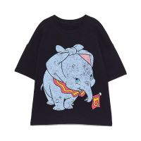 Kids T-Shirt cartoon Dumbo graphic Tops Boys Girls Distro Age 1 2 3 4 5 6 7 8 9 10 11 12 Years
