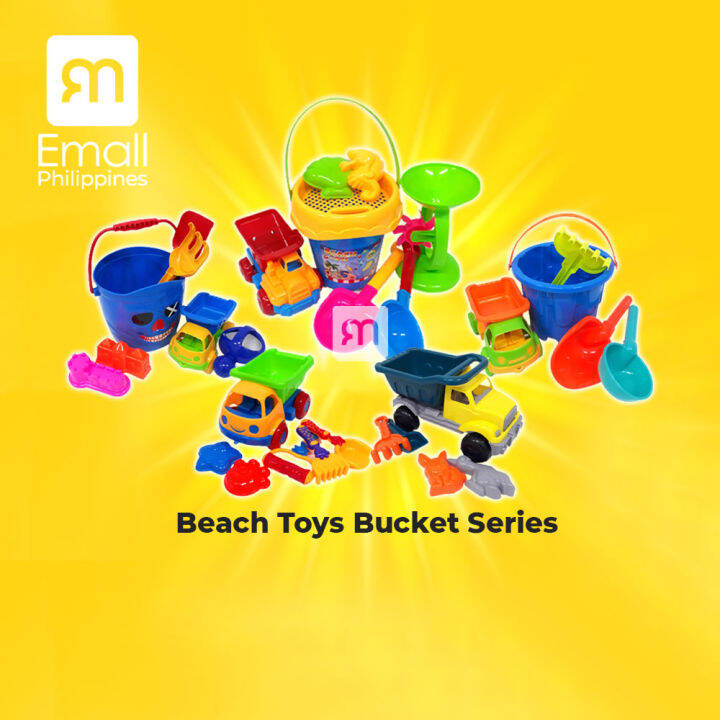 Emall Philippines Summer Beach Toys Bucket Series Sand Play Set Educational Toy with Large