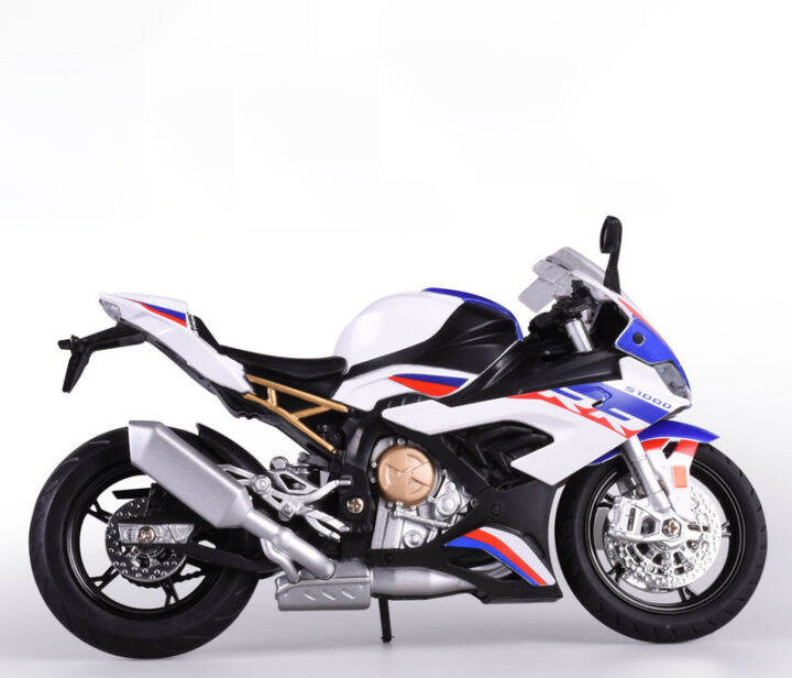 1-12-d-iecast-รถจักรยานยนต์รุ่นของเล่น-s1000rr-จำลองด้วยเสียงและแสงเด็กของขวัญของขวัญวันเกิดของขวัญคริสต์มาสคอลเลกชันจักรยาน