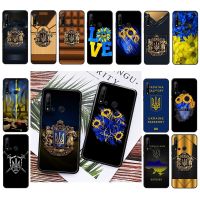 Ukraine Flower Phone Case For Huawei P50 Pro P30 P40 Lite P40Pro P20 lite Mate 20 Pro Nova Y70 Y90 9 SE P Smart Case Capa Funda Electrical Safety