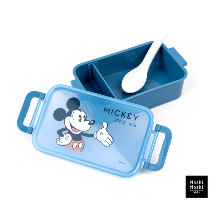 moshi-moshi-กล่องอาหาร-กล่องข้าว-ขนาด-400-ml-ลาย-mickey-mouse-ลิขสิทธิ์แท้จาก-disney-รุ่น-6100001886-1887