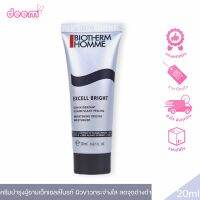 (ของแท้) Biotherm Homme Excell Bright Brightening Peeling Moisturizer 20ml เอ็กซ์เซลล์ ไบรท์ มอยเจอร์ไรเซอร์ ปรับผิวกระจ่างใส