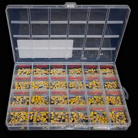 600pcs Monolithic Capacitor Sample Box 24value 5.08mm Monolithic Capacitor Set 50v 24valueX25pcs