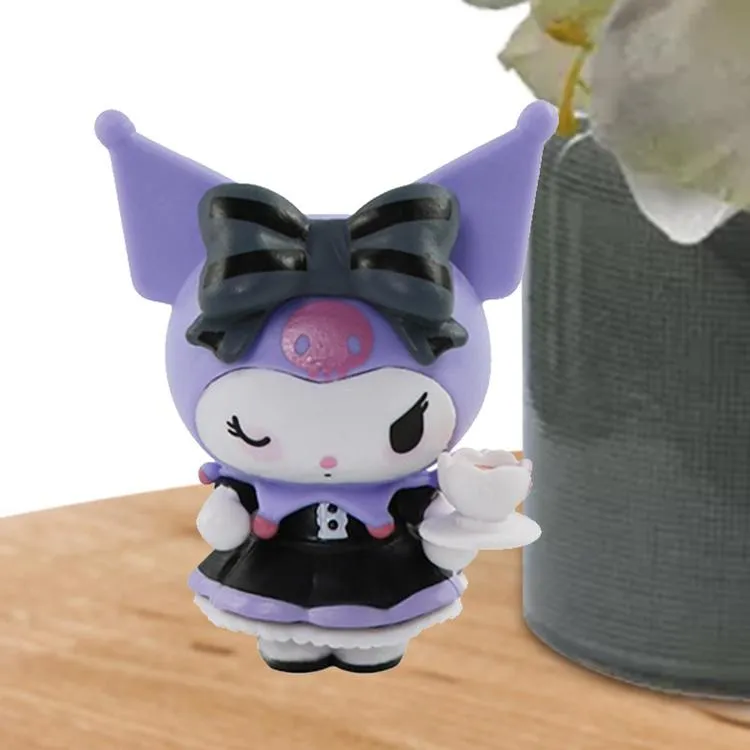 Kuromi Figure Toys Kuromi Decor Figures Toys Cartoons Anime Action ...