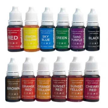 Food Coloring Liquid Set - Jelife 20 Colors Liquid Food Dye Edible