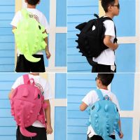 COD UTYUIIIIO Kids Fashion Bags กระเป๋าเป้สะพายหลังกระเป๋านักเรียนเด็กไดโนเสาร์เวอร์ชั่นเกาหลี 2022 กระเป๋าเป้สะพายหลังสไตล์ใหม่การ์ตูนอะนิเมะอนุบาล กระเป๋านักเรียนชายและหญิง