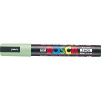ญี่ปุ่น 10Pc X UNI MITSUBISHI Pencil MITSUBISHI PENCIL PC 5M 5 [Posca,สายกลมขนาดกลาง,สีเหลืองสีเขียว] Abies5Star