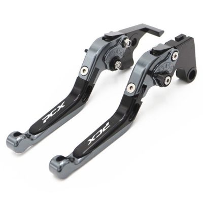 For HONDA PCX 160 ABS / CBS modified high-quality CNC aluminum alloy 6-stage adjustable Foldable brake lever clutch lever PCX160 1