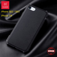 XUNDD เคสกันกระแทก iPhone SE2 / SE3 / 7 / 8 เคสนิ่ม เคสหนัง Vegan Leather แท้?%