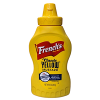 100% Natural Frenchs Mustard Classic Yellow French Mustard 226g มัสตาร์ด