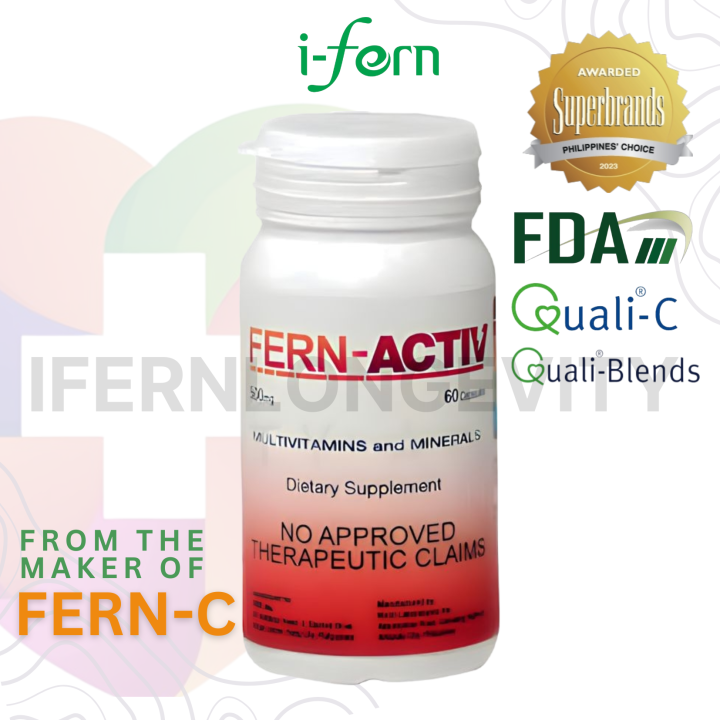 FERN ACTIV 60s (MultiVitamins) | Lazada PH