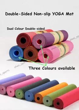 SG FREE 🚚] 183cm x 61cm Anti-Slip Premium Quality TPE Yoga Mat