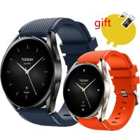 3in1 for Xiaomi mi watch S2 42MM 46MM Smart Watch Strap Band Silicone Replacement Bracelet Screen Protector Films Smartwatches